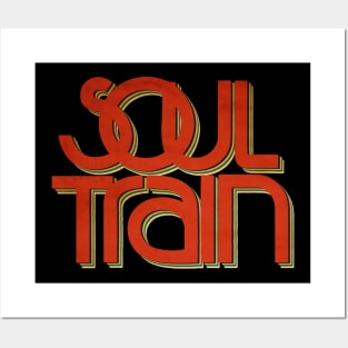 Retro Soul Train Color Posters and Art